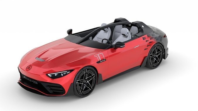 Mercedes AMG pure speed concept 2025 3D model