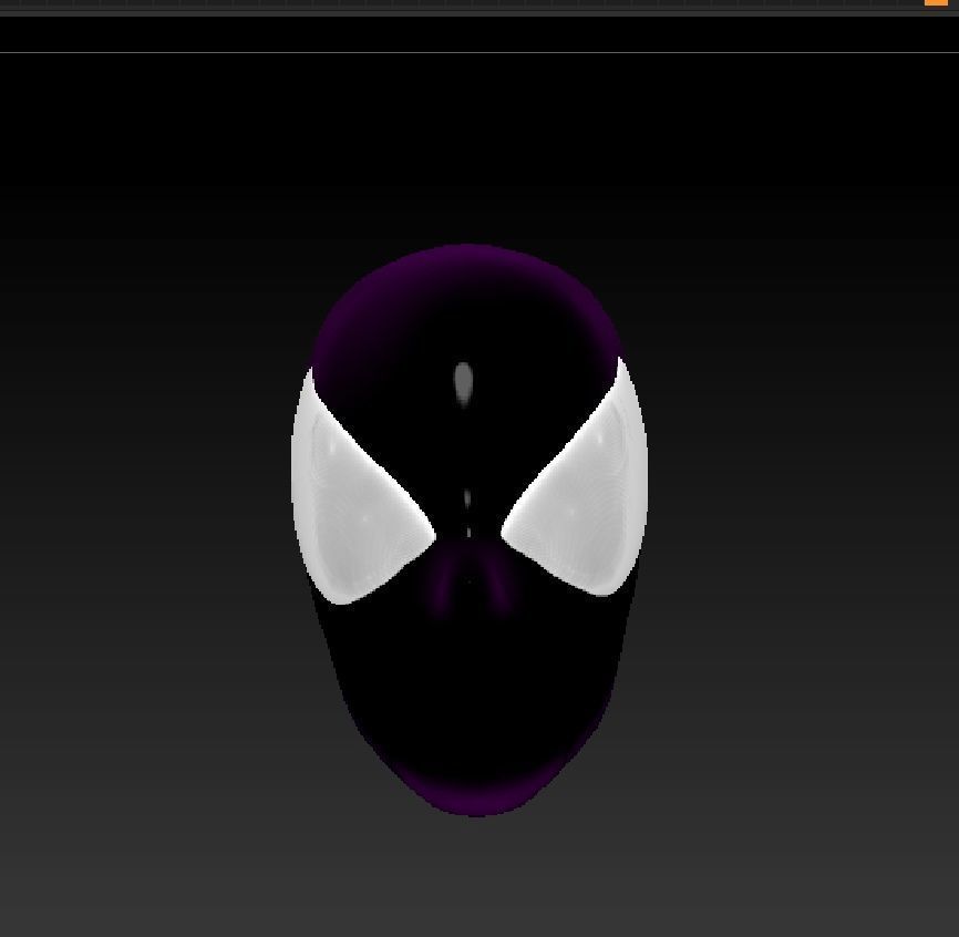 Ultimate Spider-Man Head sculpt from Shattered Dimensions 3D print model_4