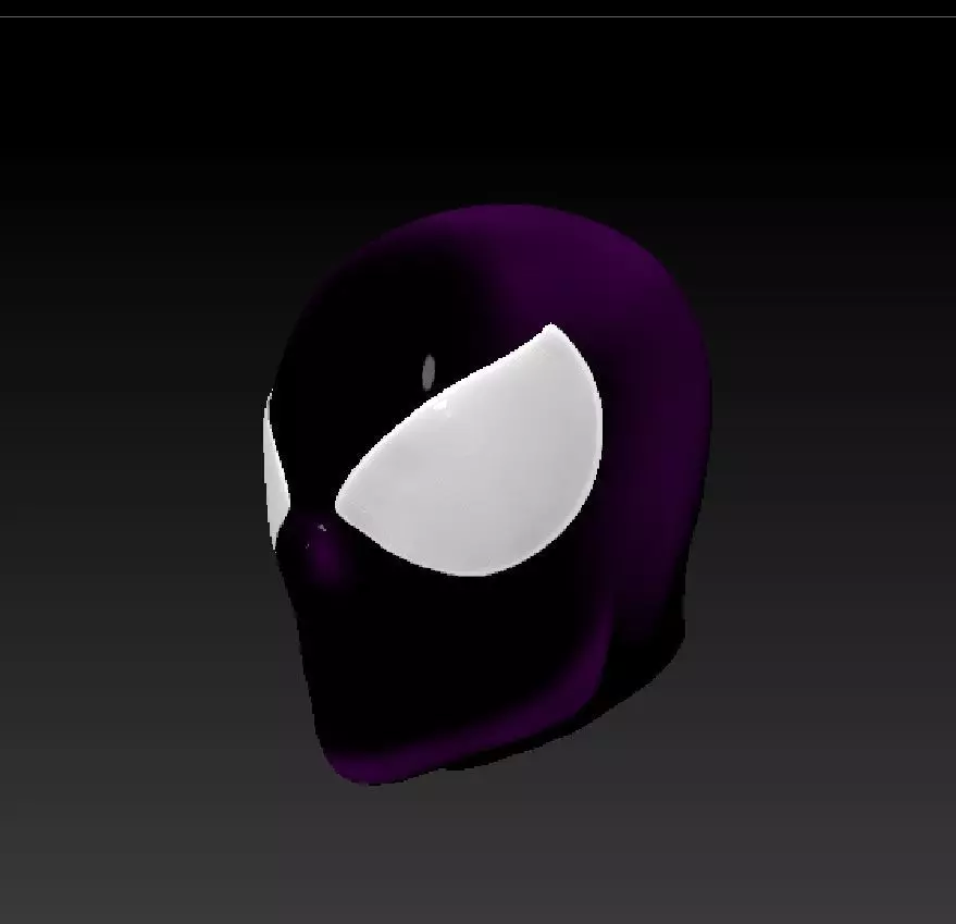 Ultimate Spider-Man Head sculpt from Shattered Dimensions 3D print model_0