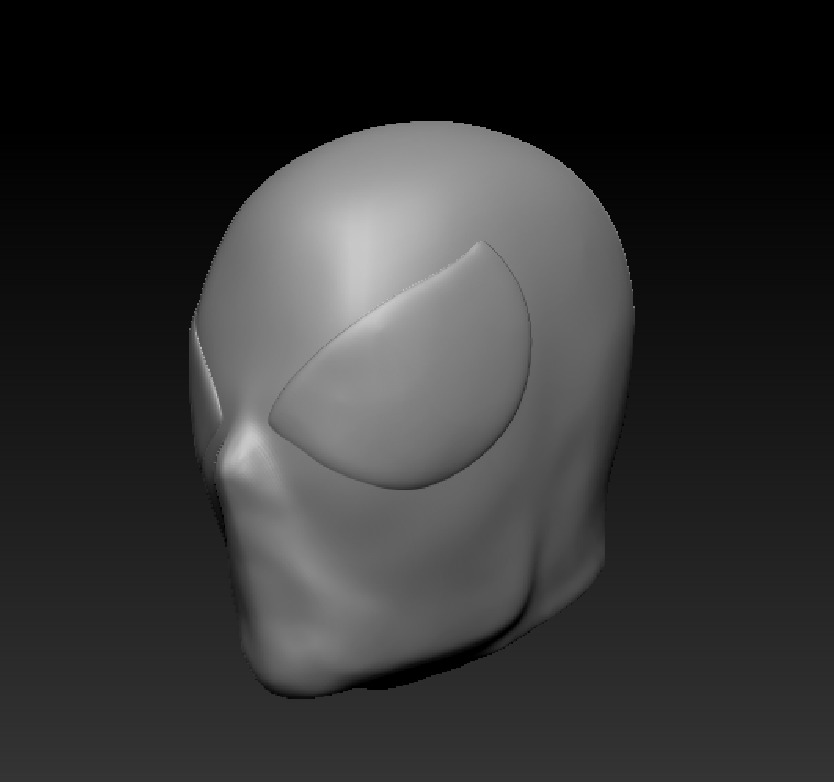 Ultimate Spider-Man Head sculpt from Shattered Dimensions 3D print model_1