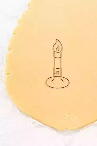 Candle Cookie Cutter - Biscuit Cutter