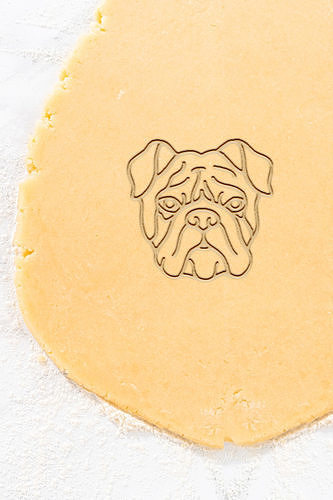 Bulldog Cookie Cutter - Biscuit Cutter 3D print model