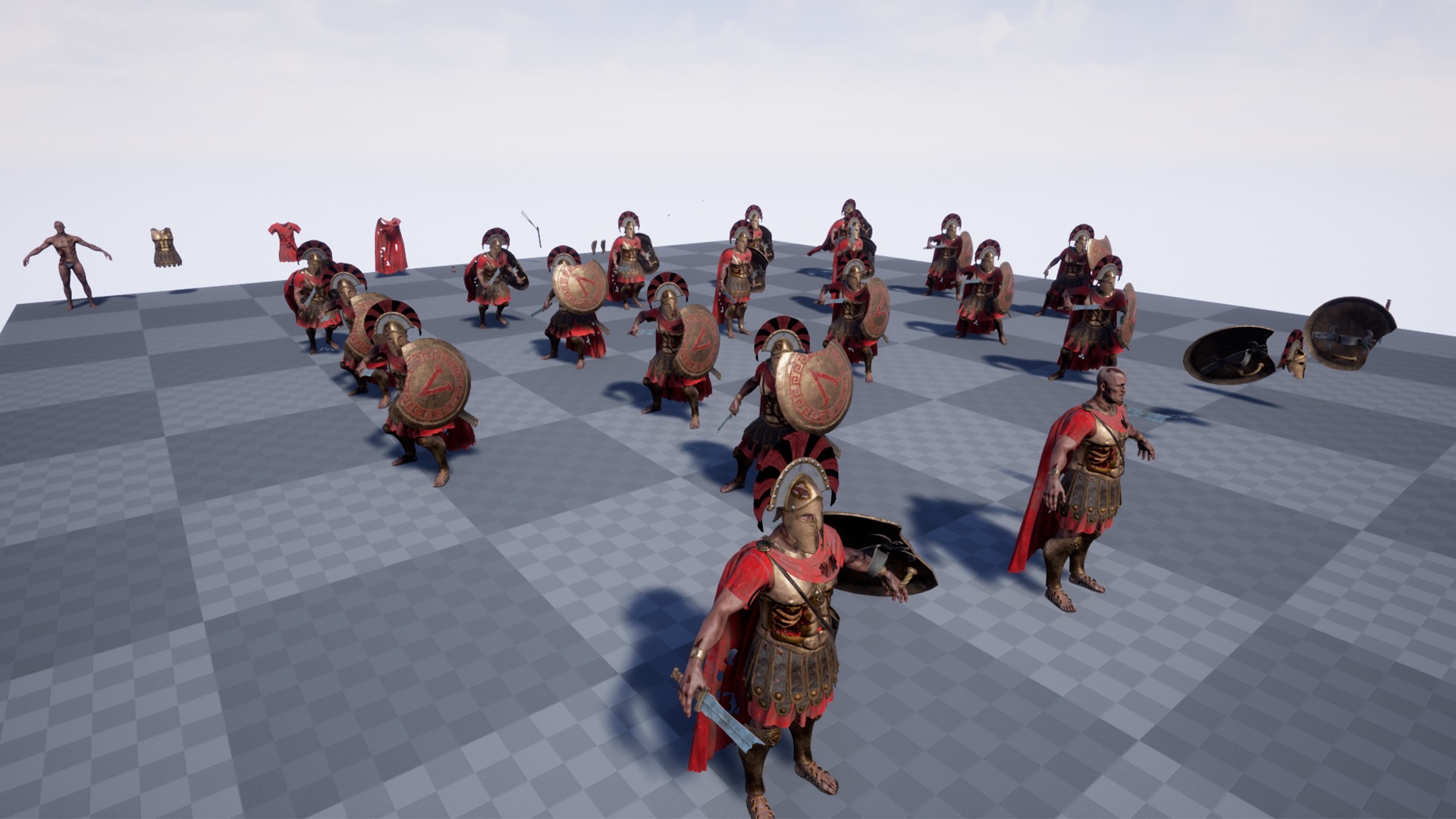 SPARTAN ROYAL GUARD UNDEAD 1 Low-poly 3D model_18