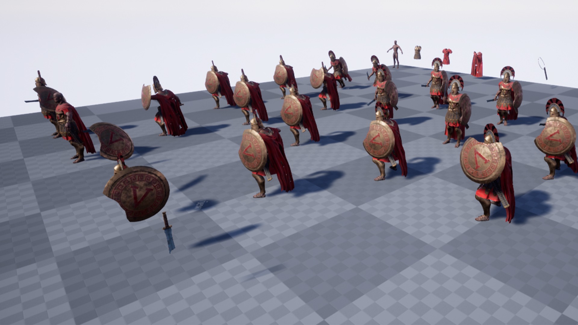 SPARTAN ROYAL GUARD UNDEAD 1 Low-poly 3D model_20