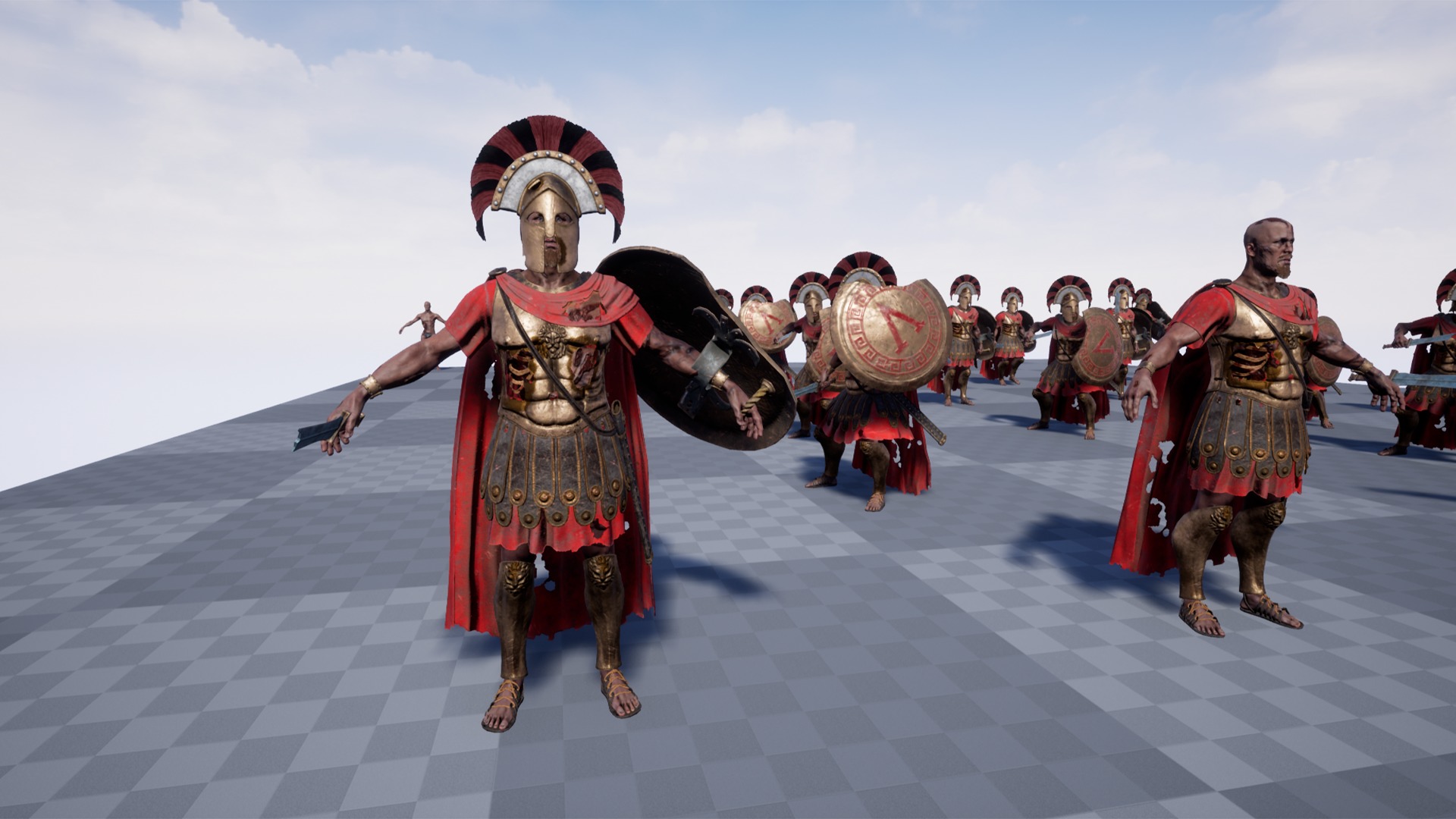 SPARTAN ROYAL GUARD UNDEAD 1 Low-poly 3D model_22