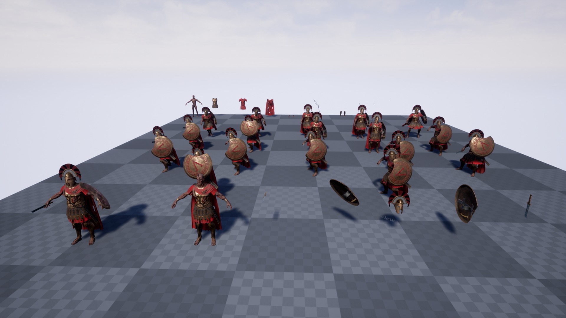 SPARTAN ROYAL GUARD UNDEAD 1 Low-poly 3D model_19