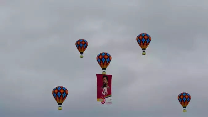 Realistic 3D Hot Air Balloon Model Games and Visualizations