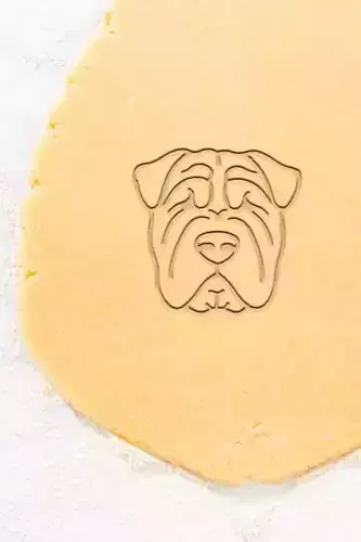 Bulldog Cookie Cutter - Biscuit Cutter