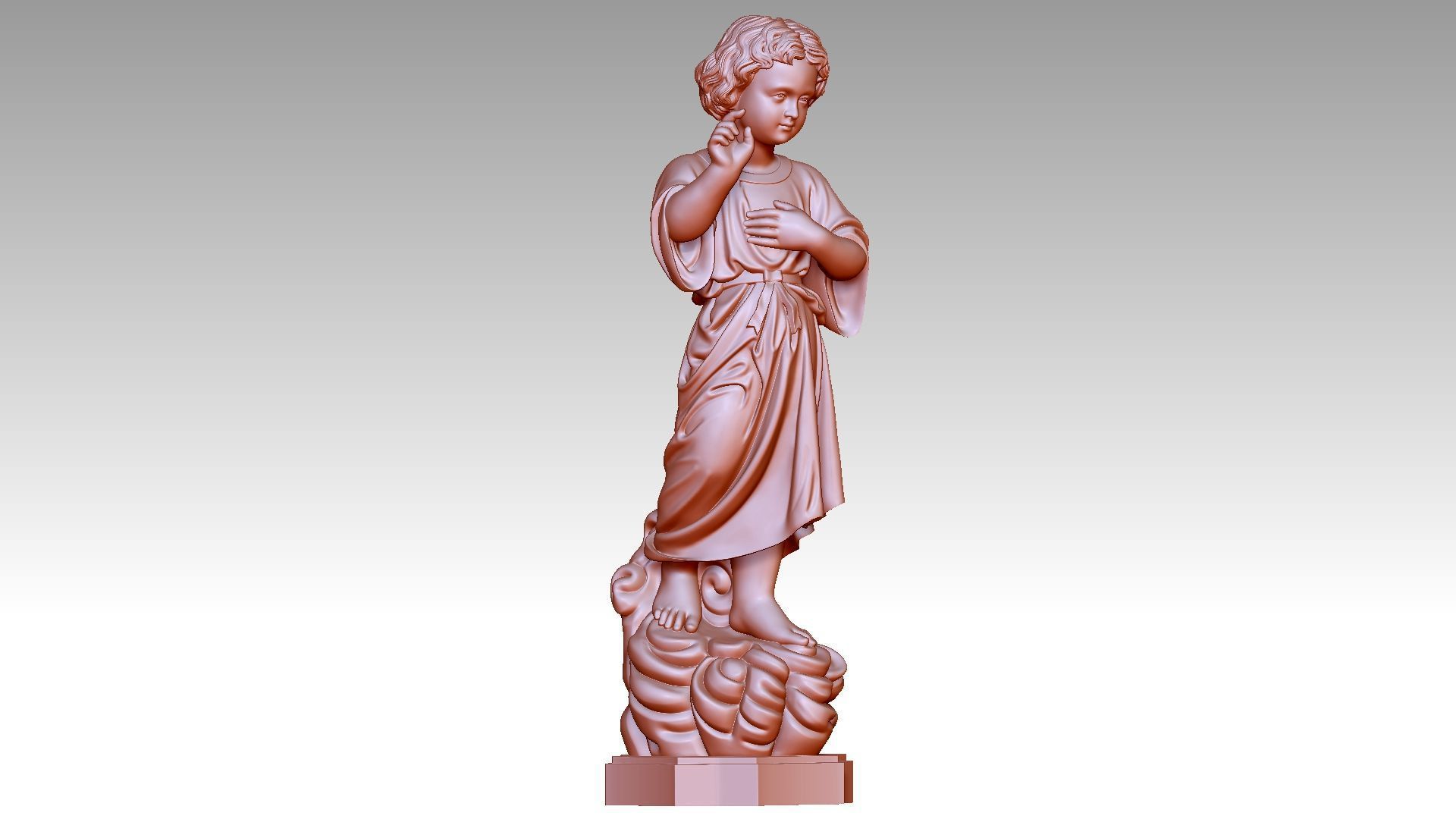 Baby Jesus 3D print model_7