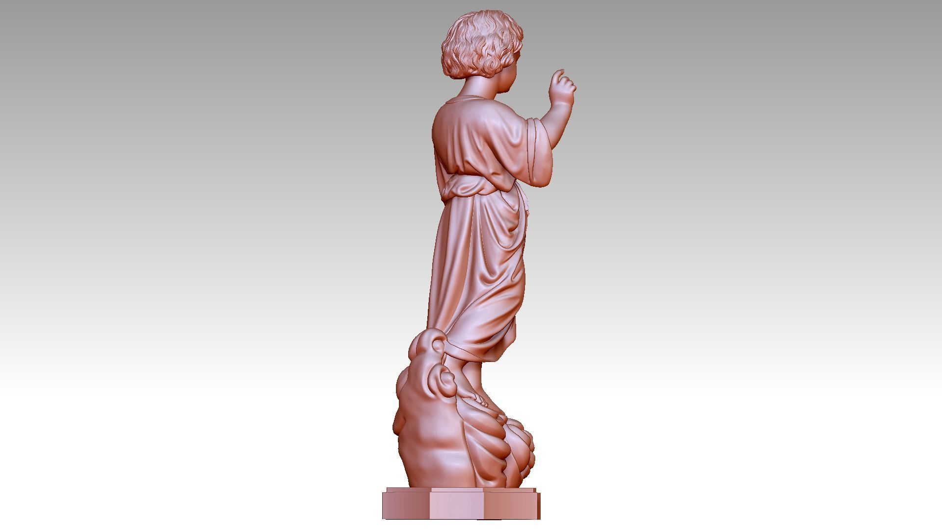 Baby Jesus 3D print model_5