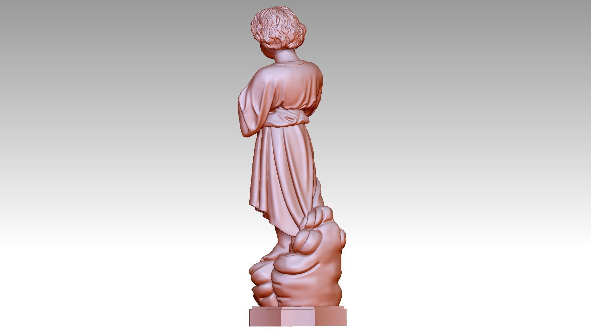 Baby Jesus 3D print model_3