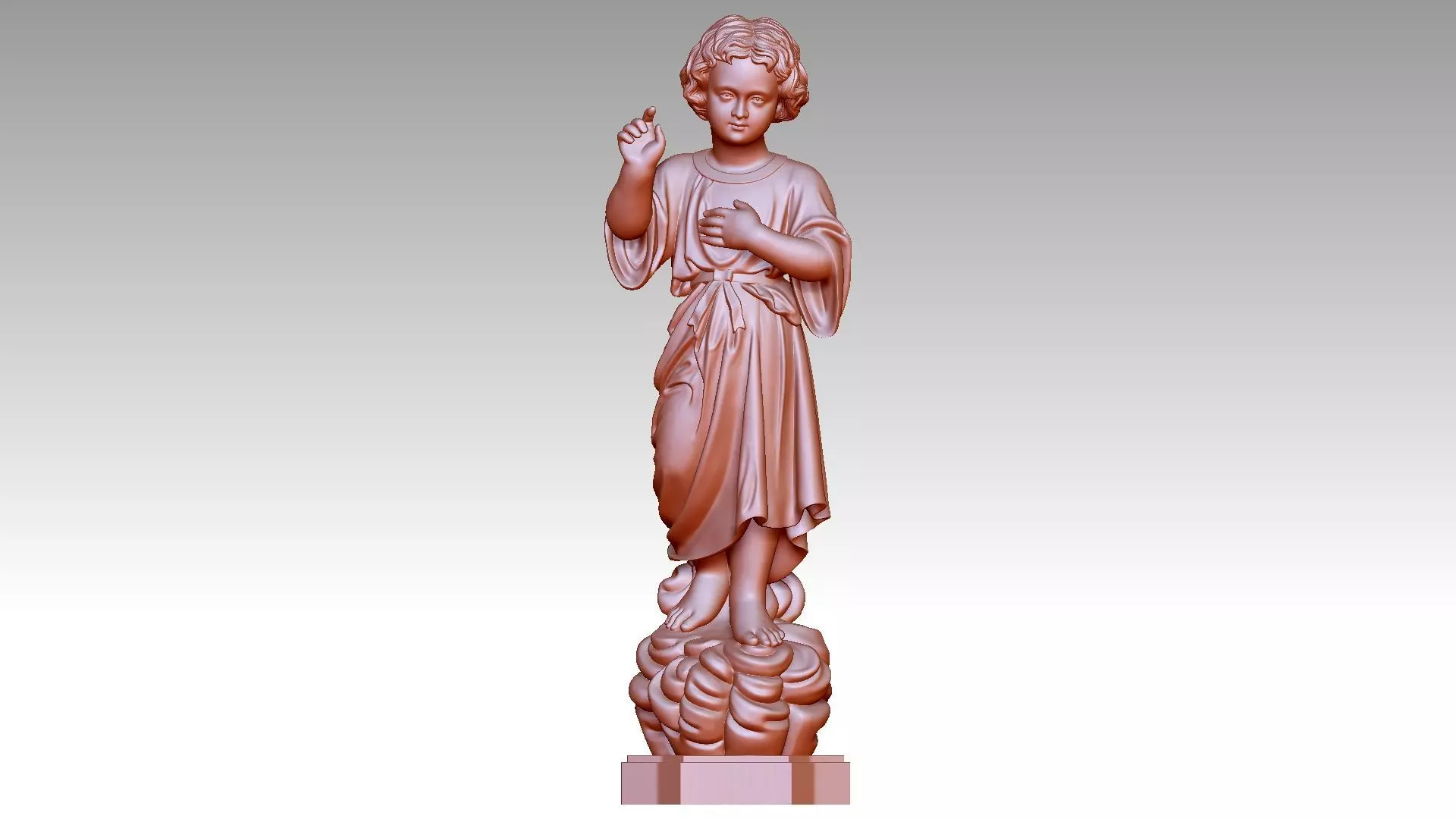 Baby Jesus 3D print model_0