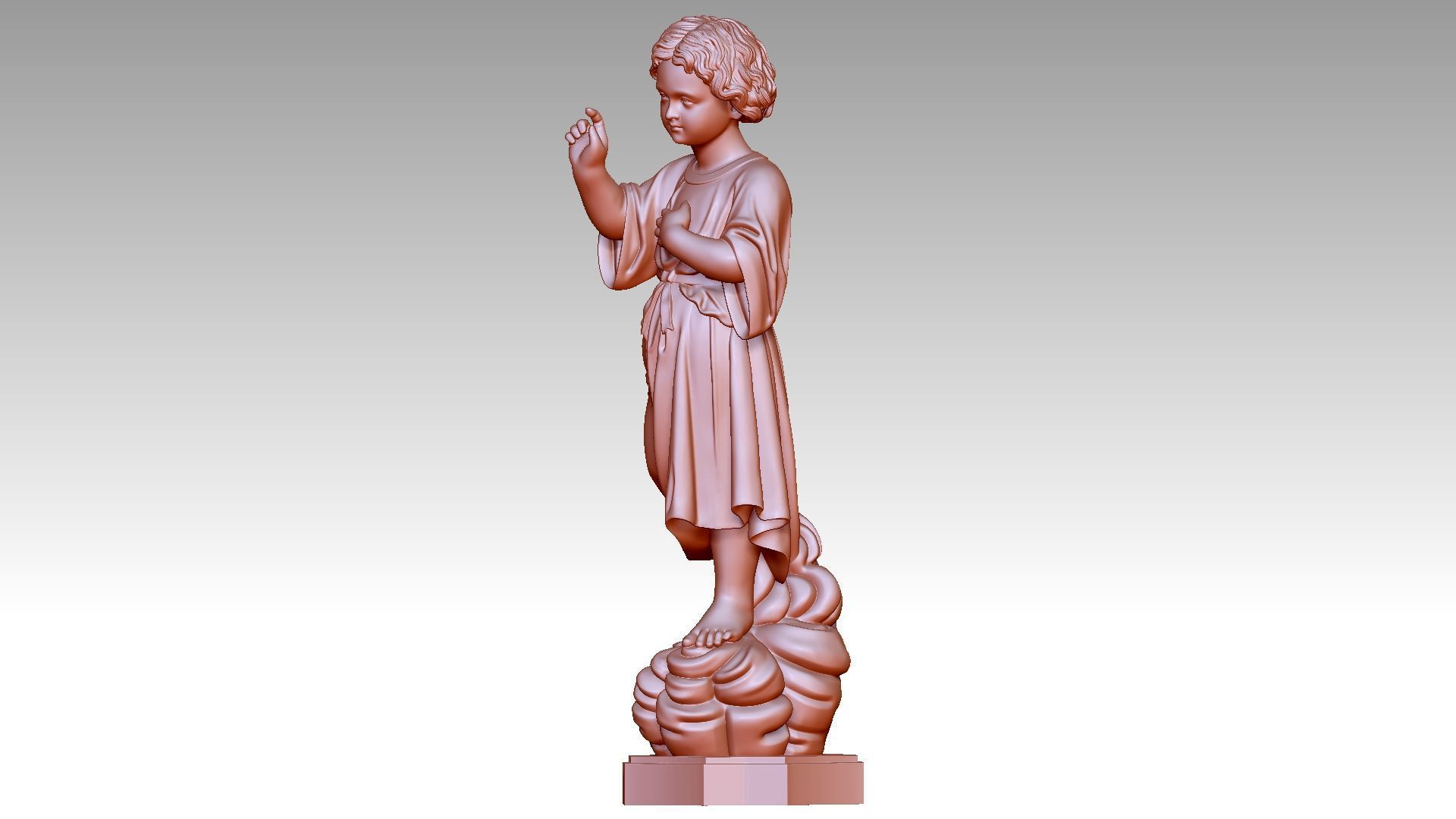 Baby Jesus 3D print model_1