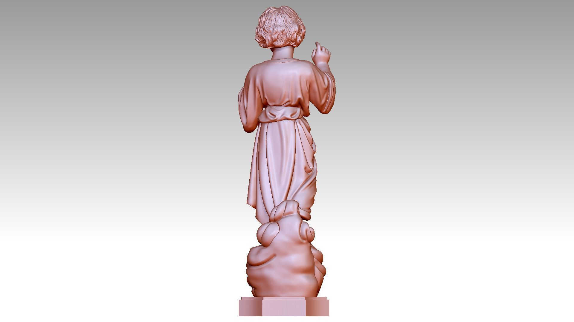 Baby Jesus 3D print model_4