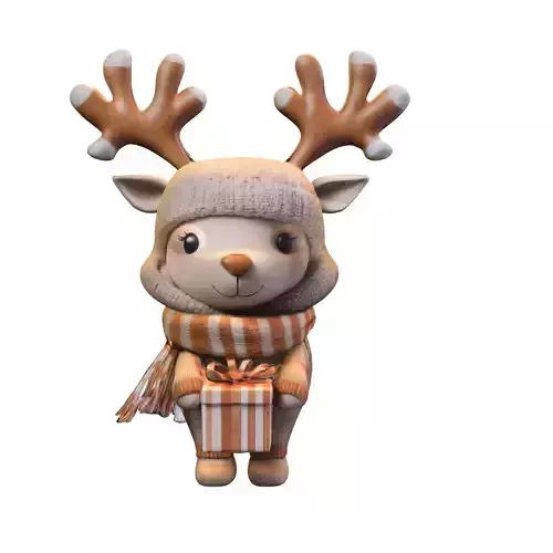 Christmas reindeer decor
