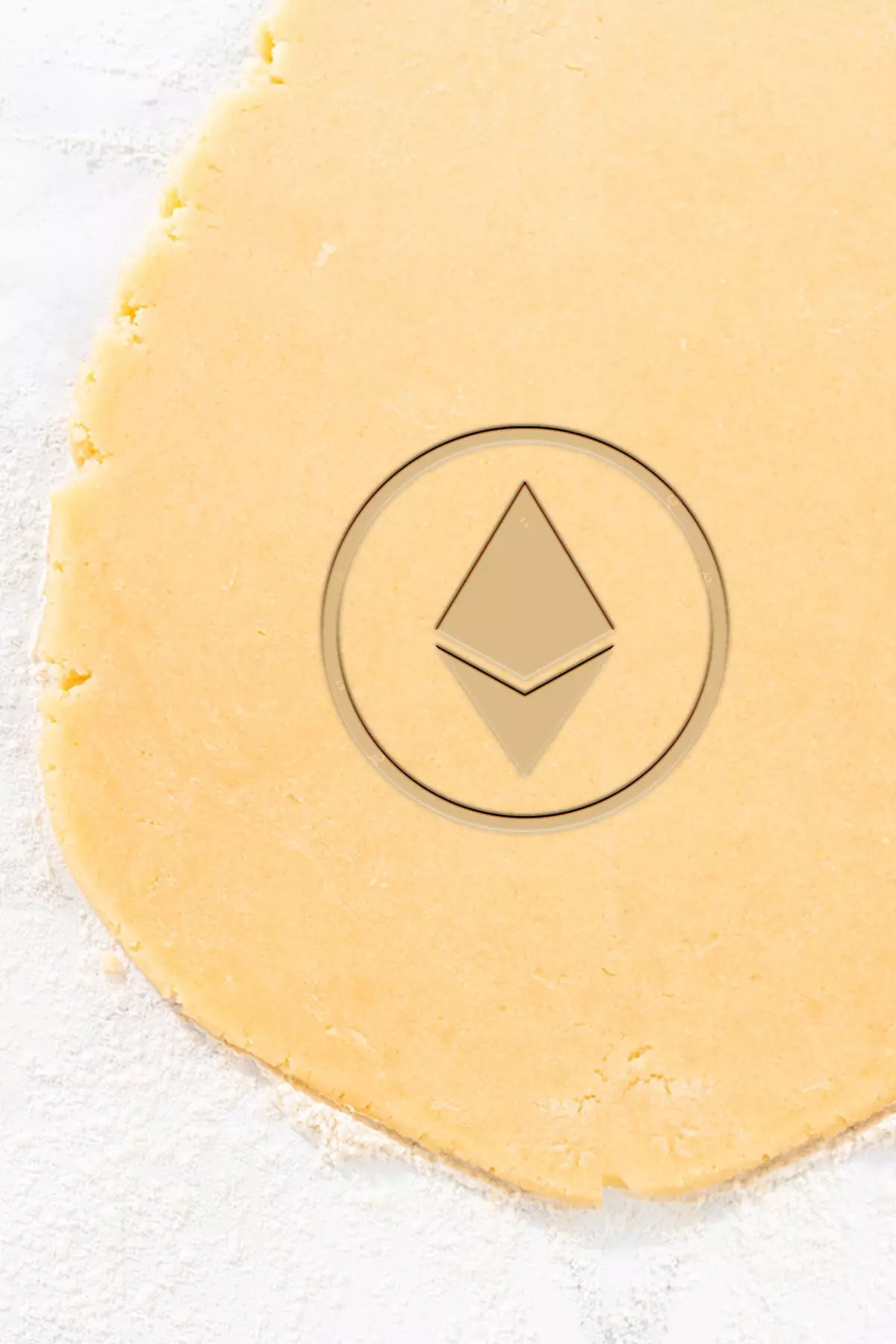Etherium Cookie Cutter - Biscuit Cutter 3D print model