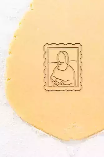 Leonardo Da Vinci Cookie Cutter - Biscuit Cutter