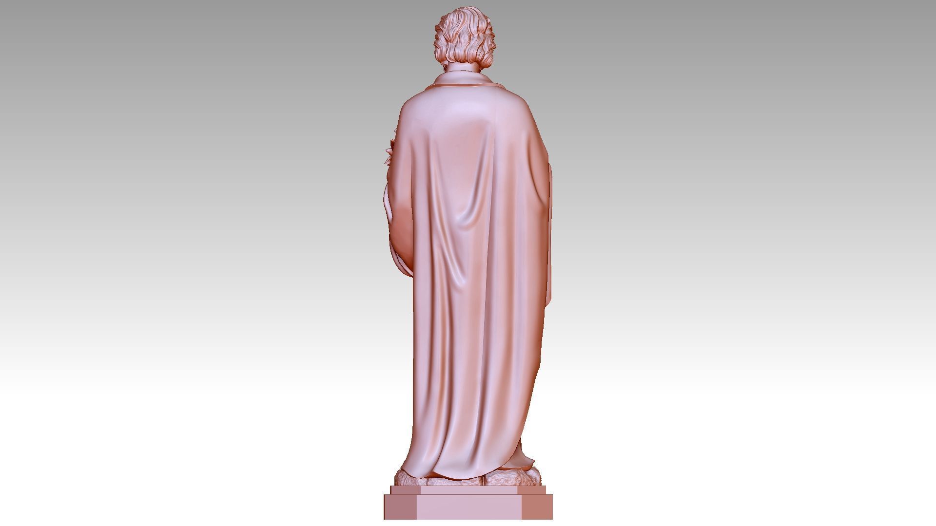 Saint Joseph 3D print model_4