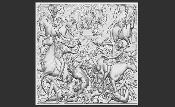 Judgment Day 3D print model