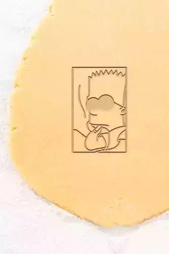 The Simpsons Cookie Cutter - Biscuit Cutter
