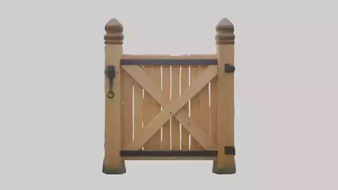 Wooden fencegatemod 1