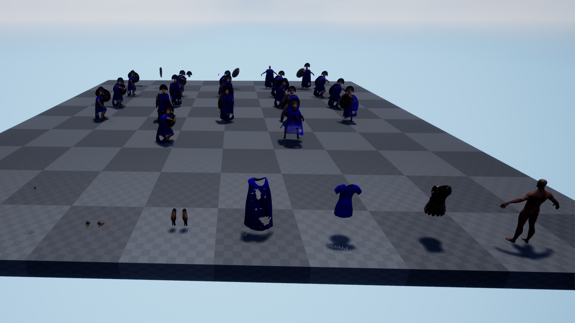 SPARTAN ROYAL GUARD UNDEAD 2 Low-poly 3D model_17