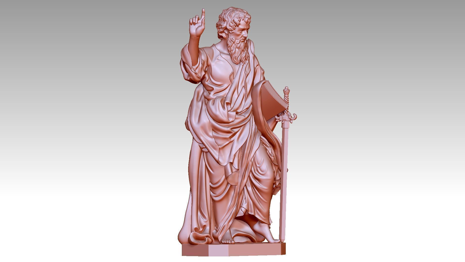 Saint Paul 2 3D print model_7