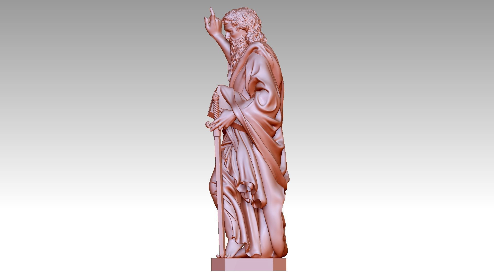 Saint Paul 2 3D print model_2