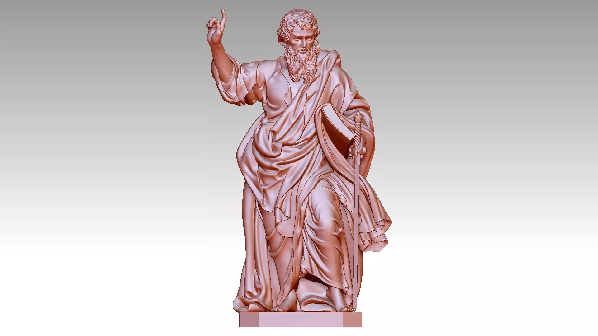 Saint Paul 2 3D print model_0