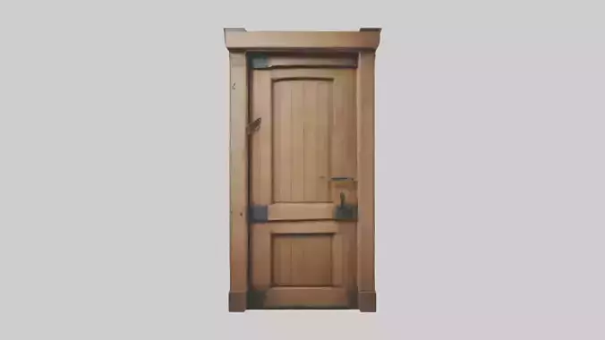 Wooden door Model