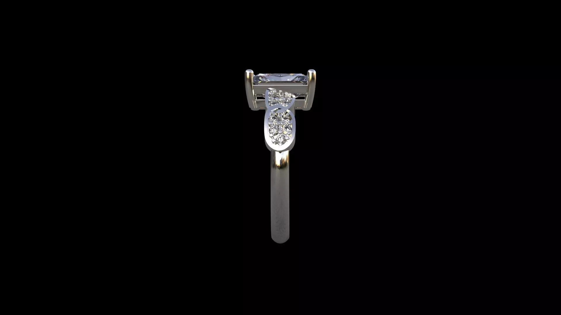 Women ring Free 3D print model