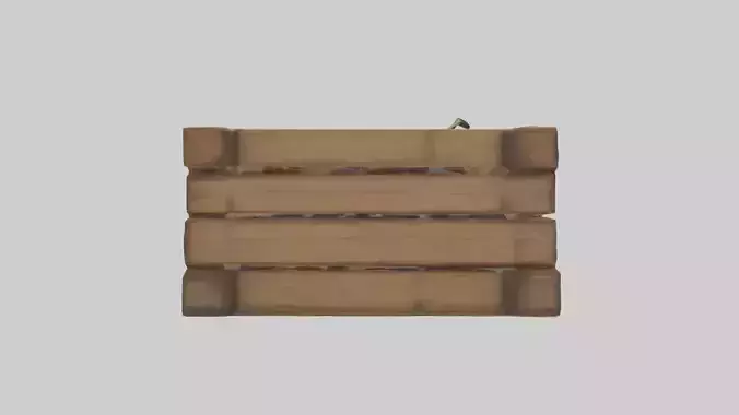 Wooden crate Model