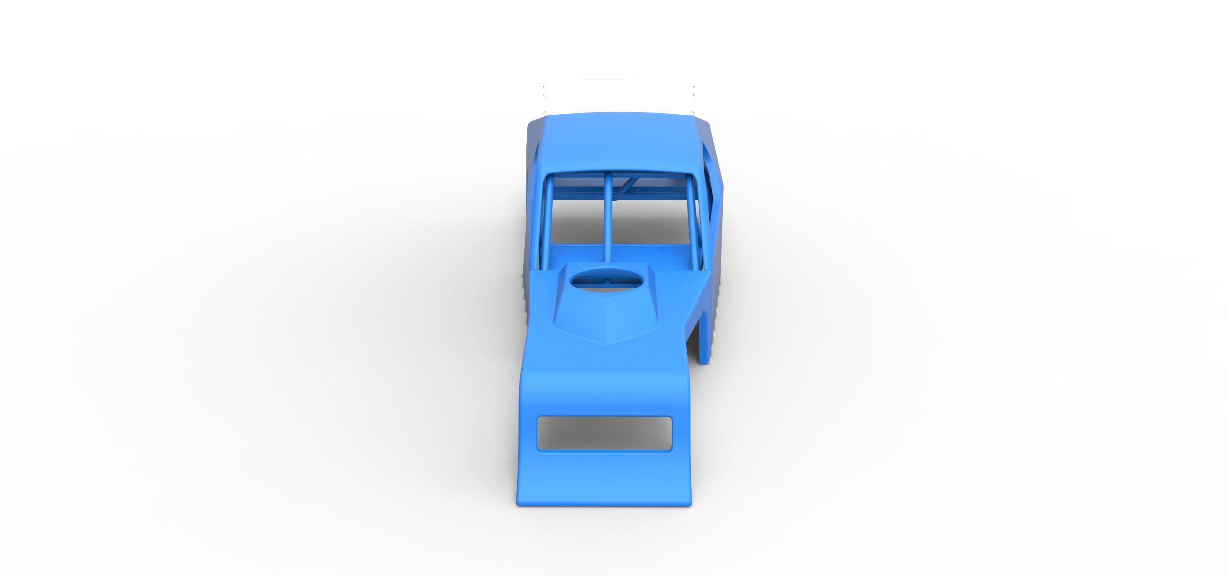 Shell of Asphalt Modified stock car V1 Scale 1 to 25 3D print model_5