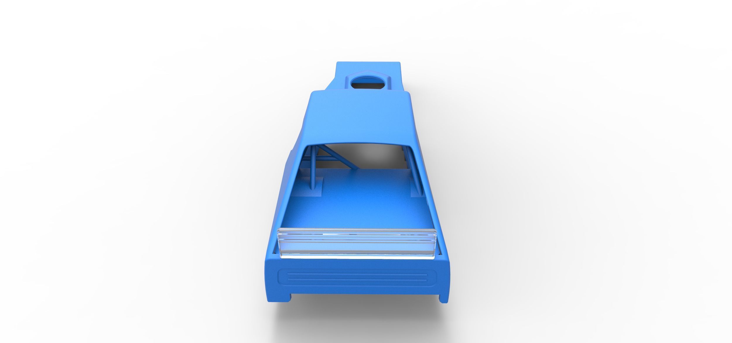 Shell of Asphalt Modified stock car V1 Scale 1 to 25 3D print model_12