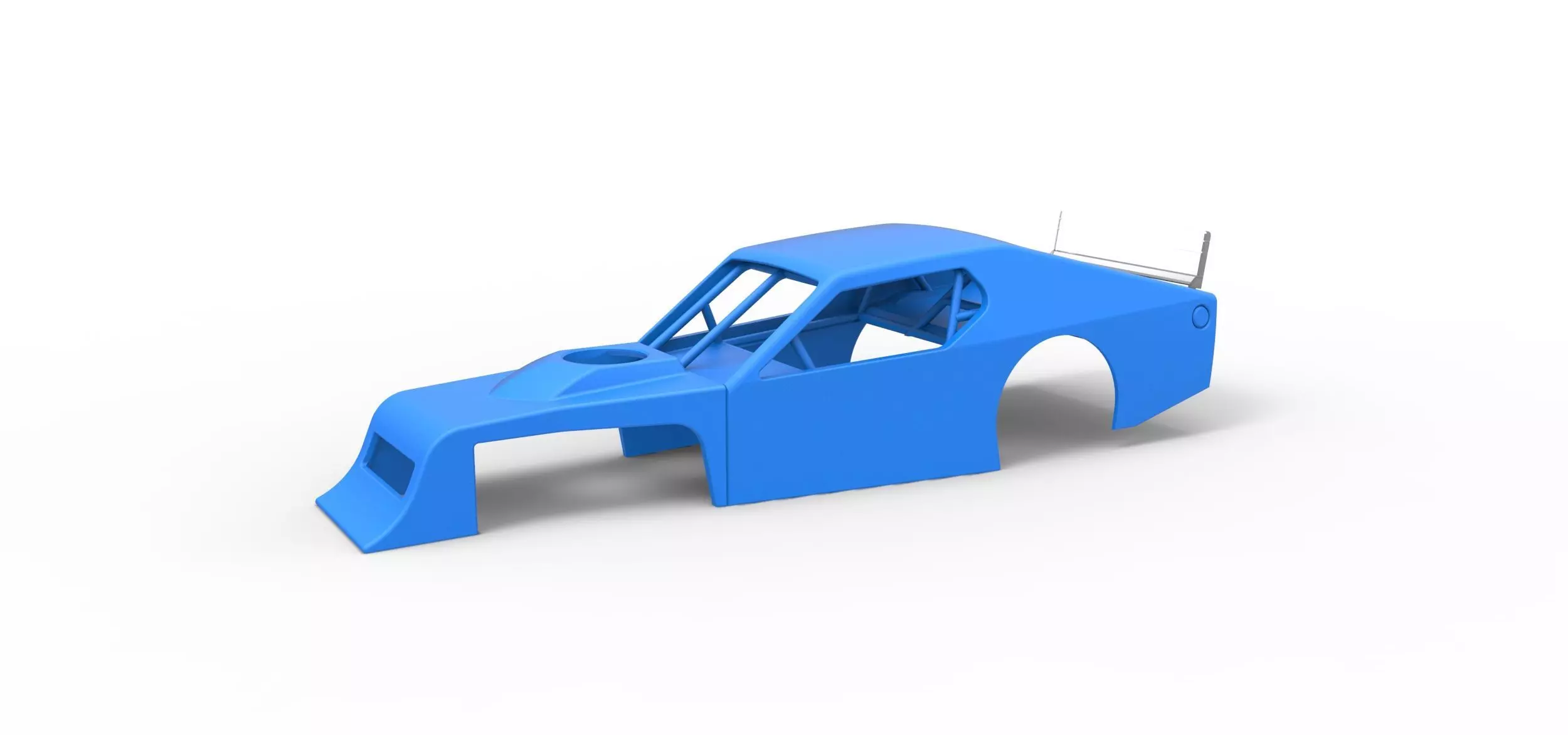 Shell of Asphalt Modified stock car V1 Scale 1 to 25 3D print model_0