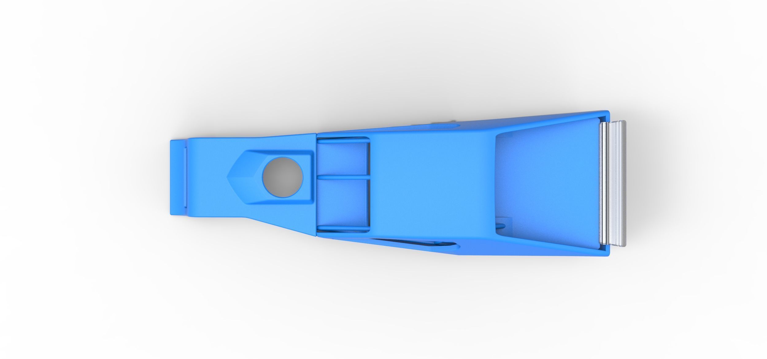 Shell of Asphalt Modified stock car V1 Scale 1 to 25 3D print model_8