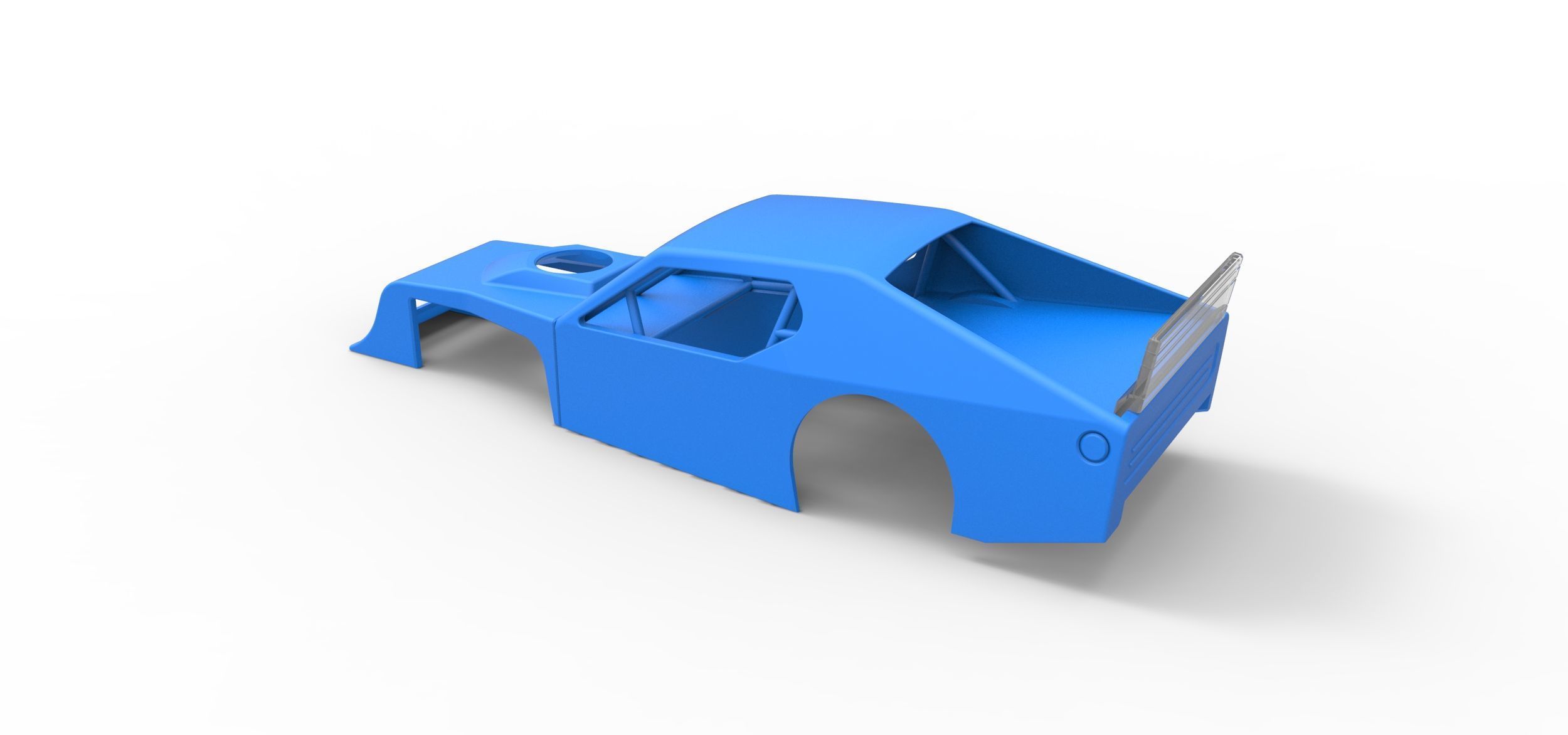 Shell of Asphalt Modified stock car V1 Scale 1 to 25 3D print model_9