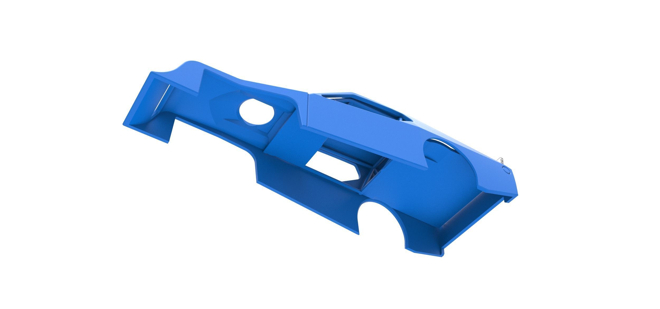 Shell of Asphalt Modified stock car V1 Scale 1 to 25 3D print model_2