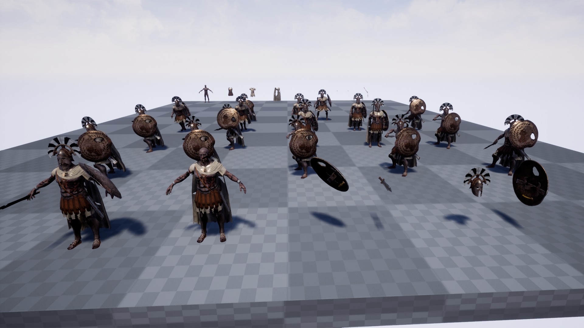 SPARTAN ROYAL GUARD UNDEAD 3 Low-poly 3D model_17