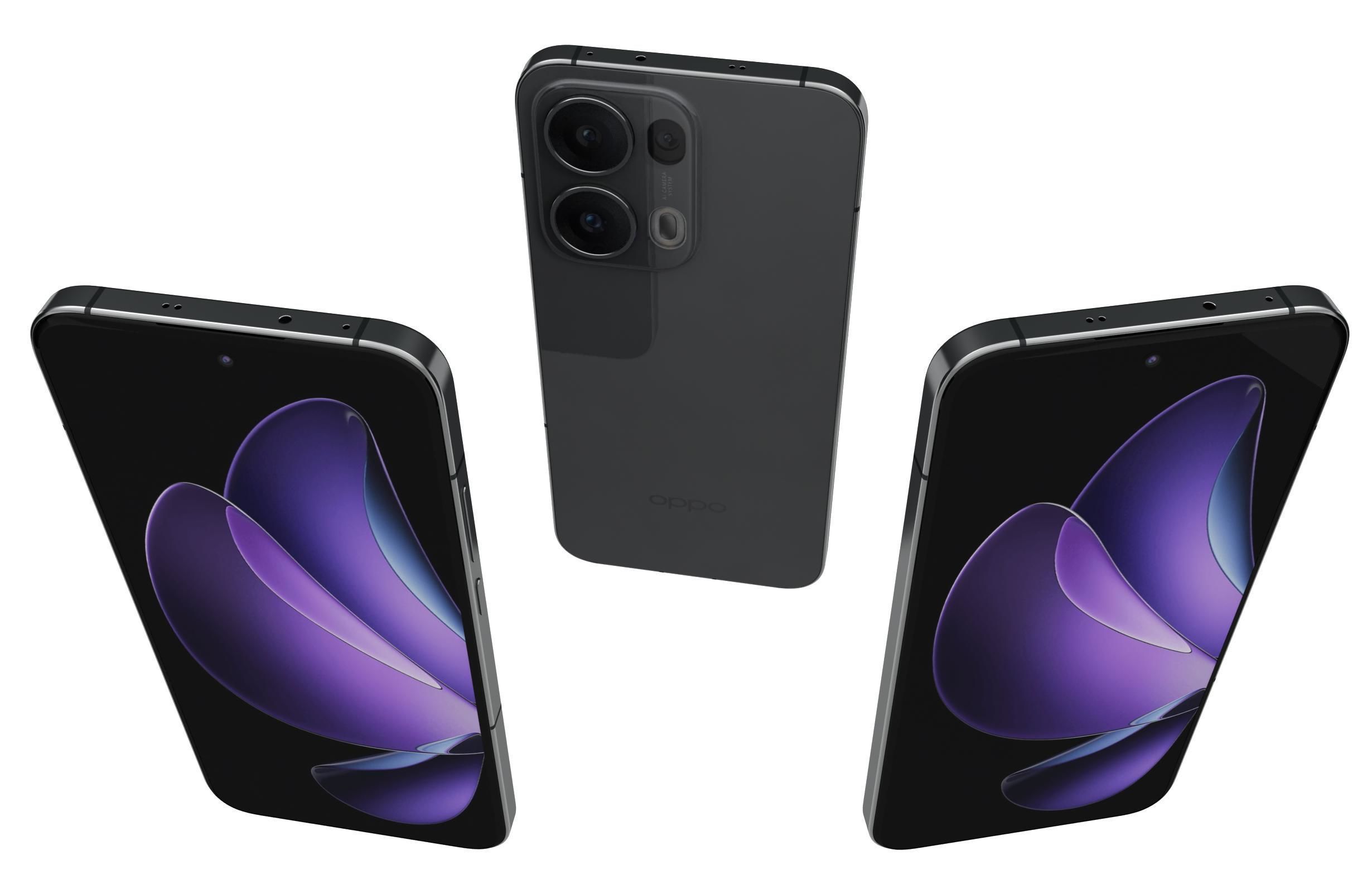 Oppo Reno 13 Pro All Colors 3D model_2