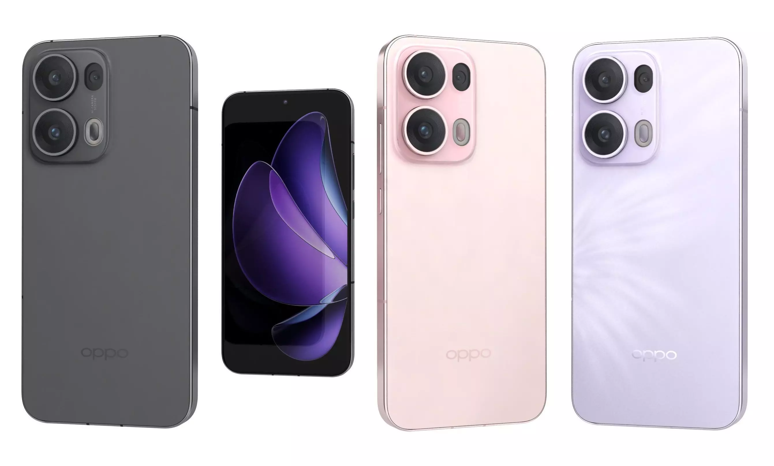 Oppo Reno 13 Pro All Colors 3D model_0