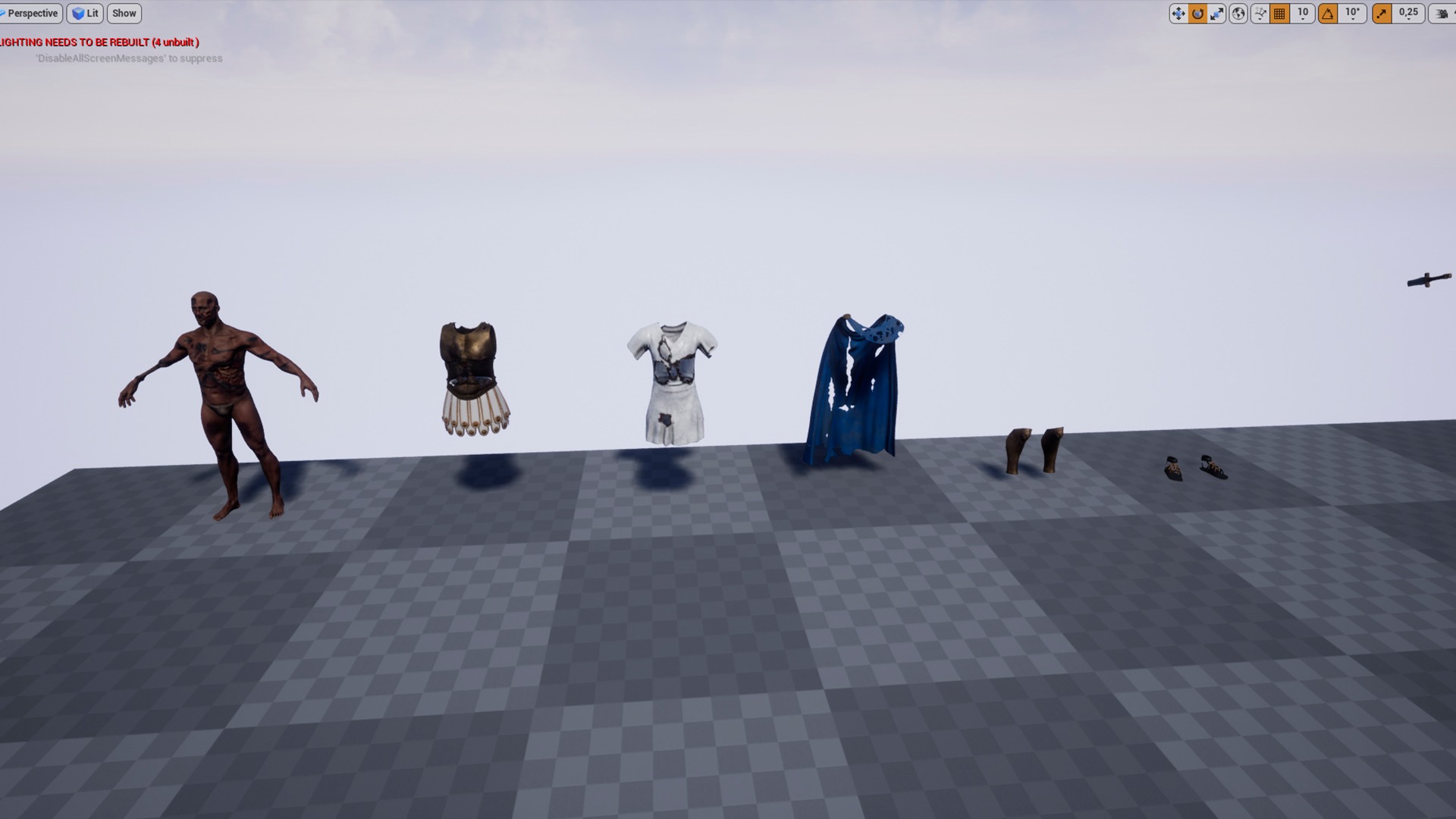 SPARTAN ROYAL GUARD UNDEAD 4 Low-poly 3D model_16