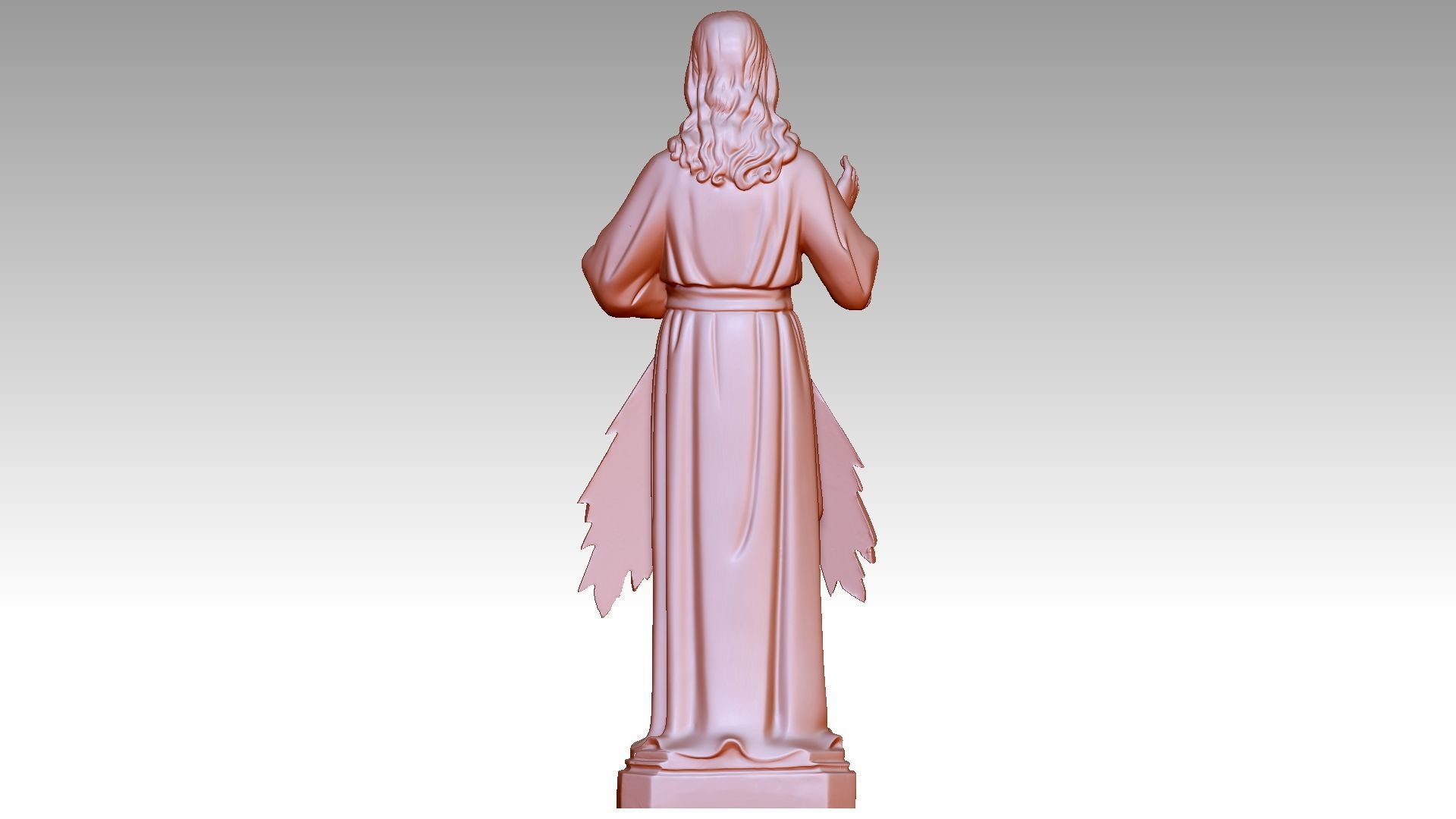 Jesus - Devine Mercy 3D print model_4