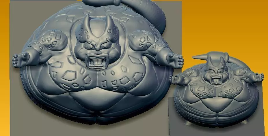 Cell fat Fanart statue - 3D print 3D print model