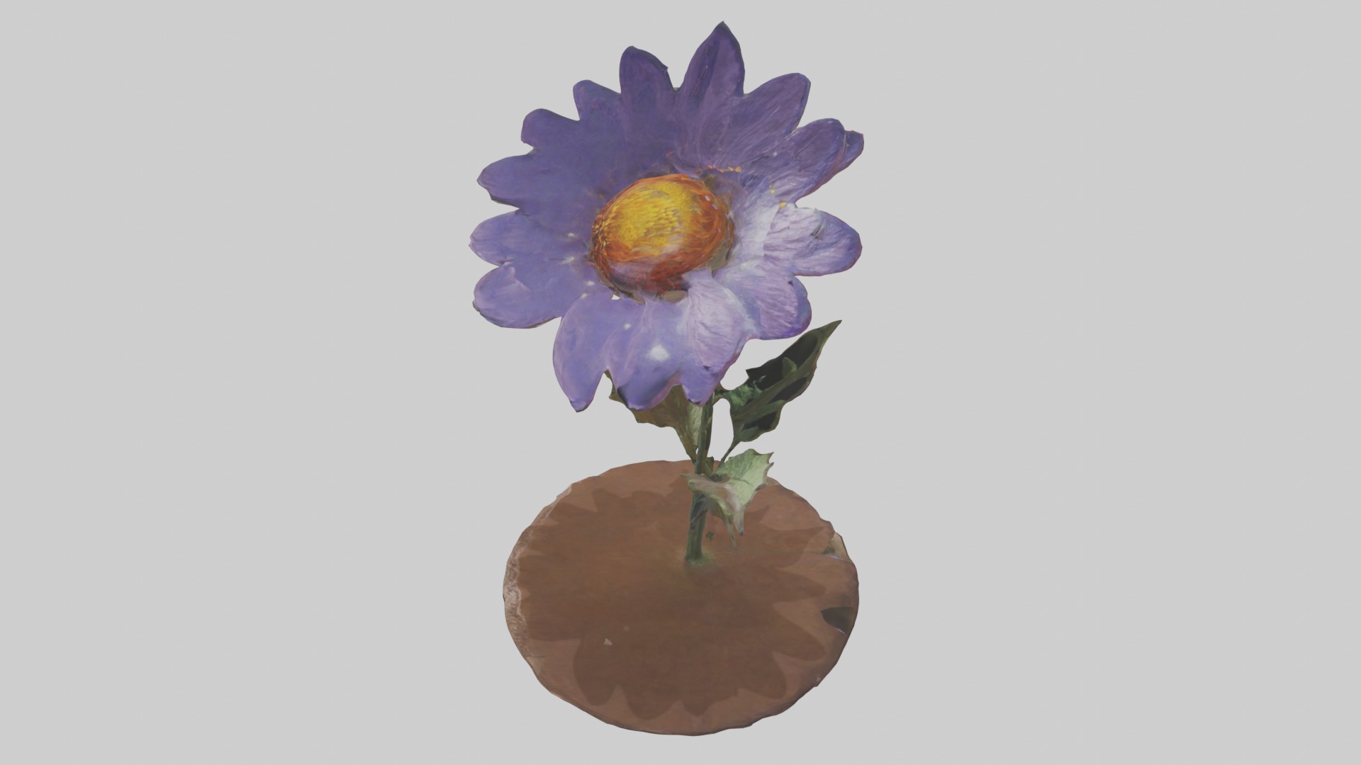 Wildflower Model Low-poly 3D model_11