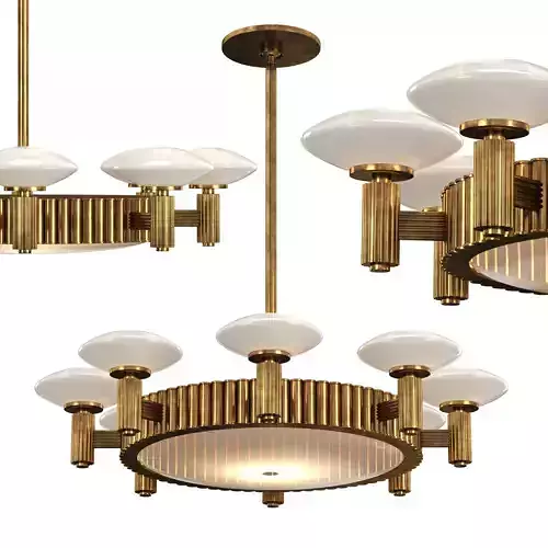 Grand Meridian chandelier CHA-036 3D model