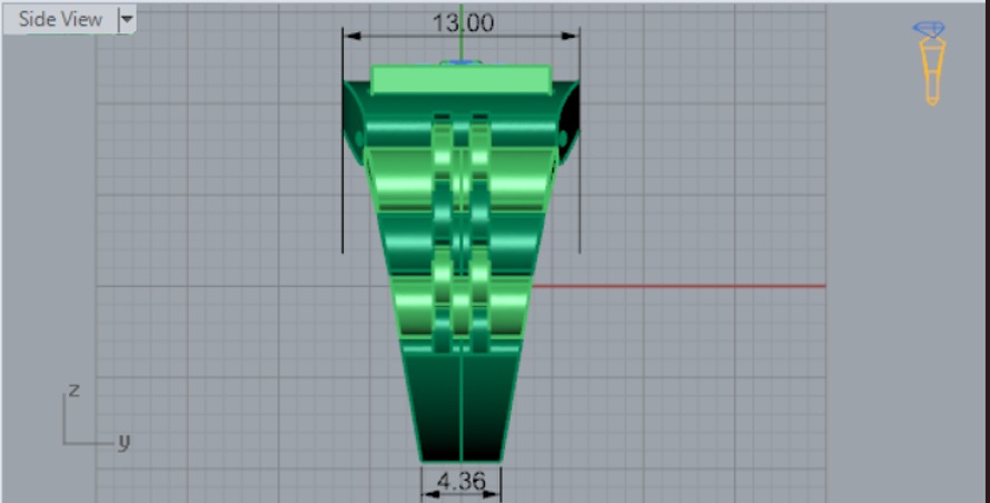 Luxury man Rolex design diamond ring model ror0032 3D print model_11