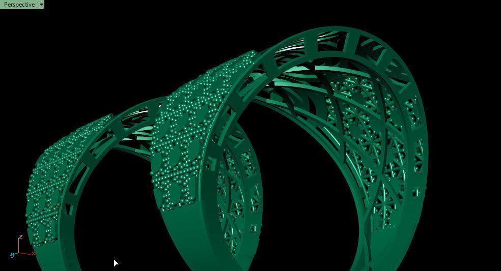 turbulence fusion ring 3D print model_4