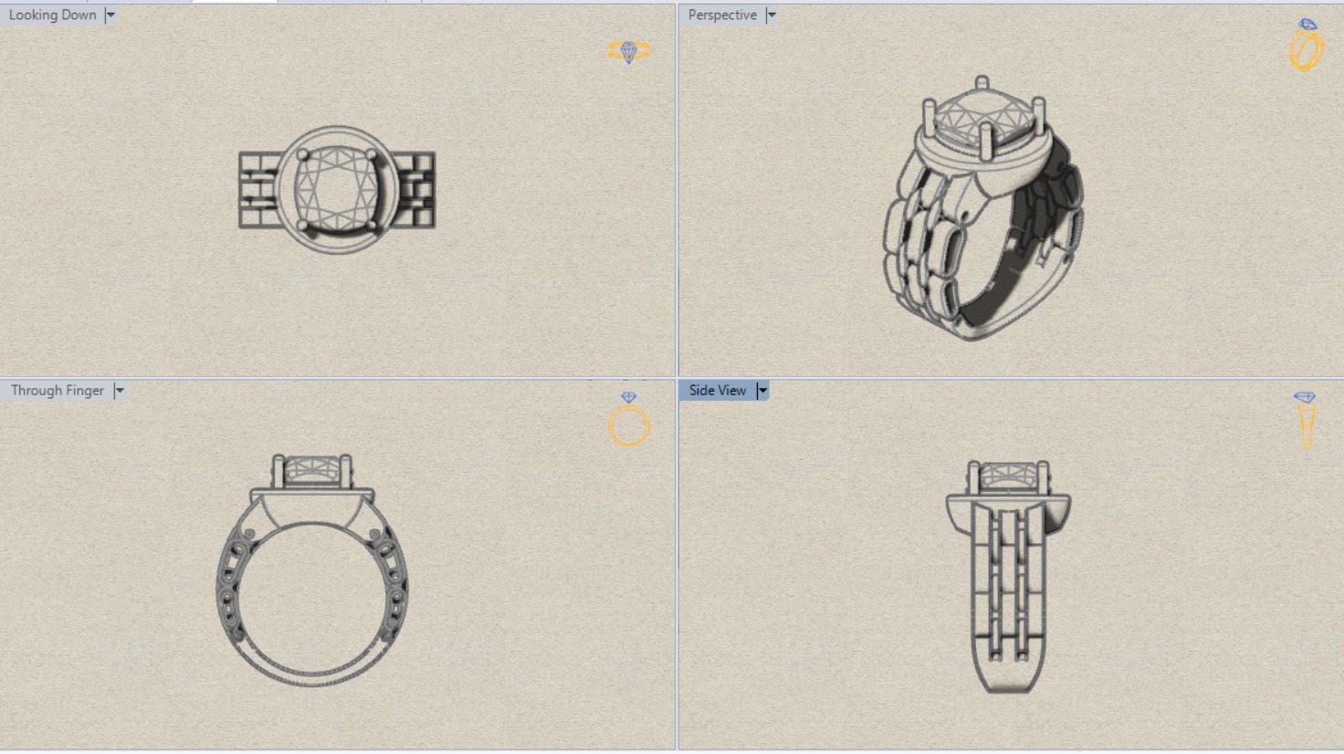 rolex ring ror0041 3D print model_16