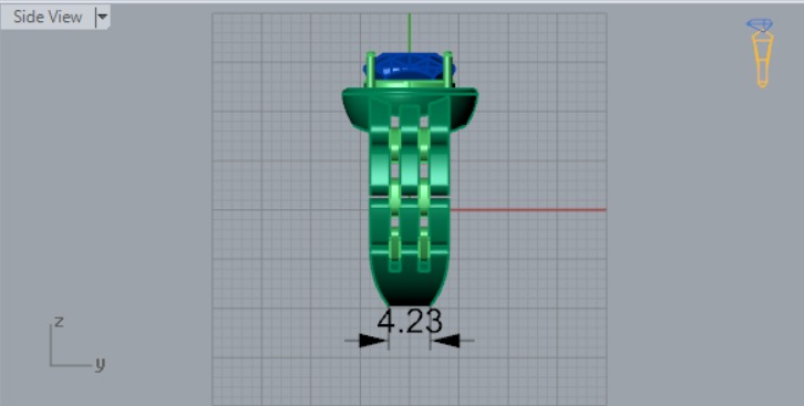 rolex ring ror0041 3D print model_10